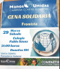 CENA SOLIDARIA MANOS UNIDAS