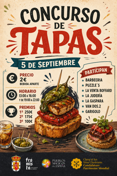 3 &ordm; CONCURSO DE TAPAS FR&Oacute;MISTA