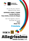 VERANO CULTURAL "ALEGRISSIMO"