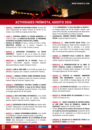 HOJA INFORMATIVA AGOSTO