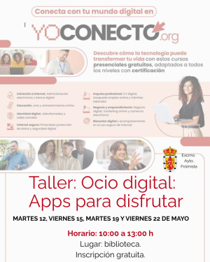 TALLER: OCIO DIGITAL, APPS PARA DISFRUTAR