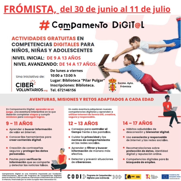 CAMPAMENTO DIGITAL INFANTIL Y JUVENIL
