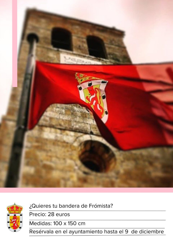 RESERVA TU BANDERA DE FRÓMISTA