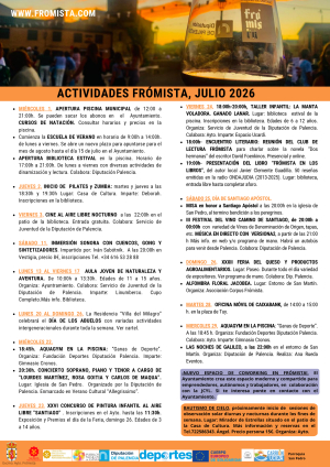 HOJA INFORMATIVA MES DE JULIO