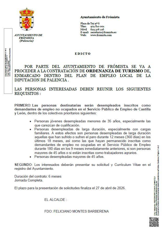 ORDENANZA DE TURISMO