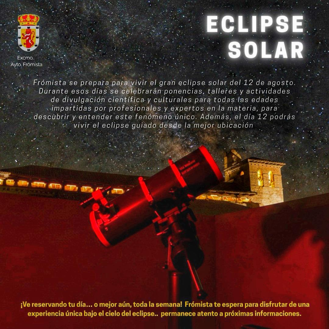 ECLIPSE SOLAR EN FRÓMISTA