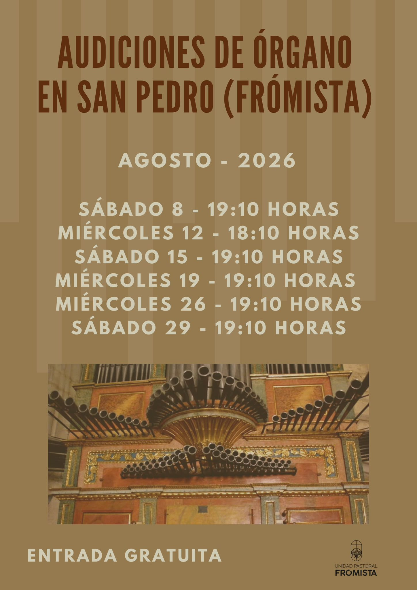 AUDICIONES DE ÓRGANO